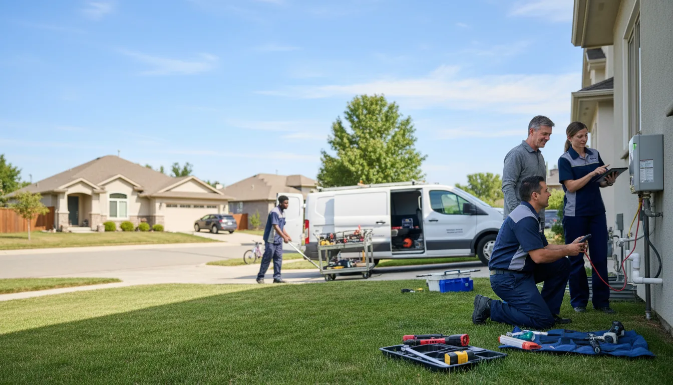 Tankless water heater service in Valier, PA